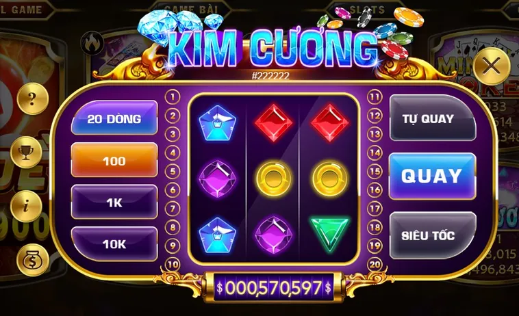 Trò Chơi Nổ Hũ Kim Cương Tại 78WIN: Hấp Dẫn, Thắng Lớn